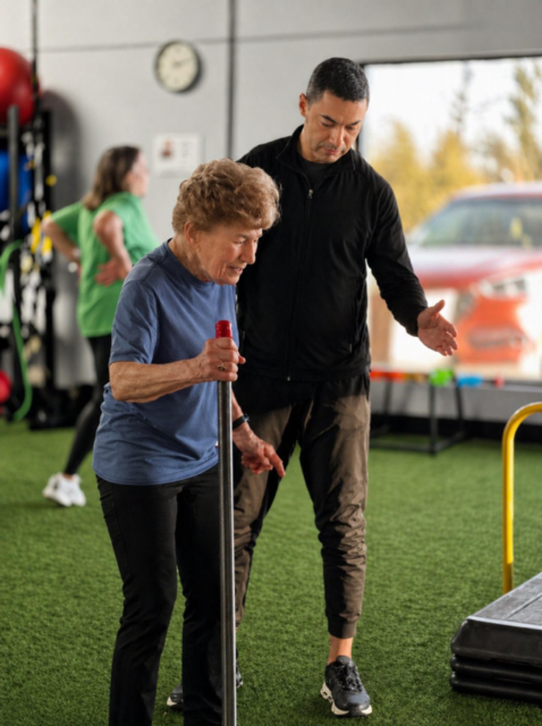 One-on-one coaching at Ageless Fitness